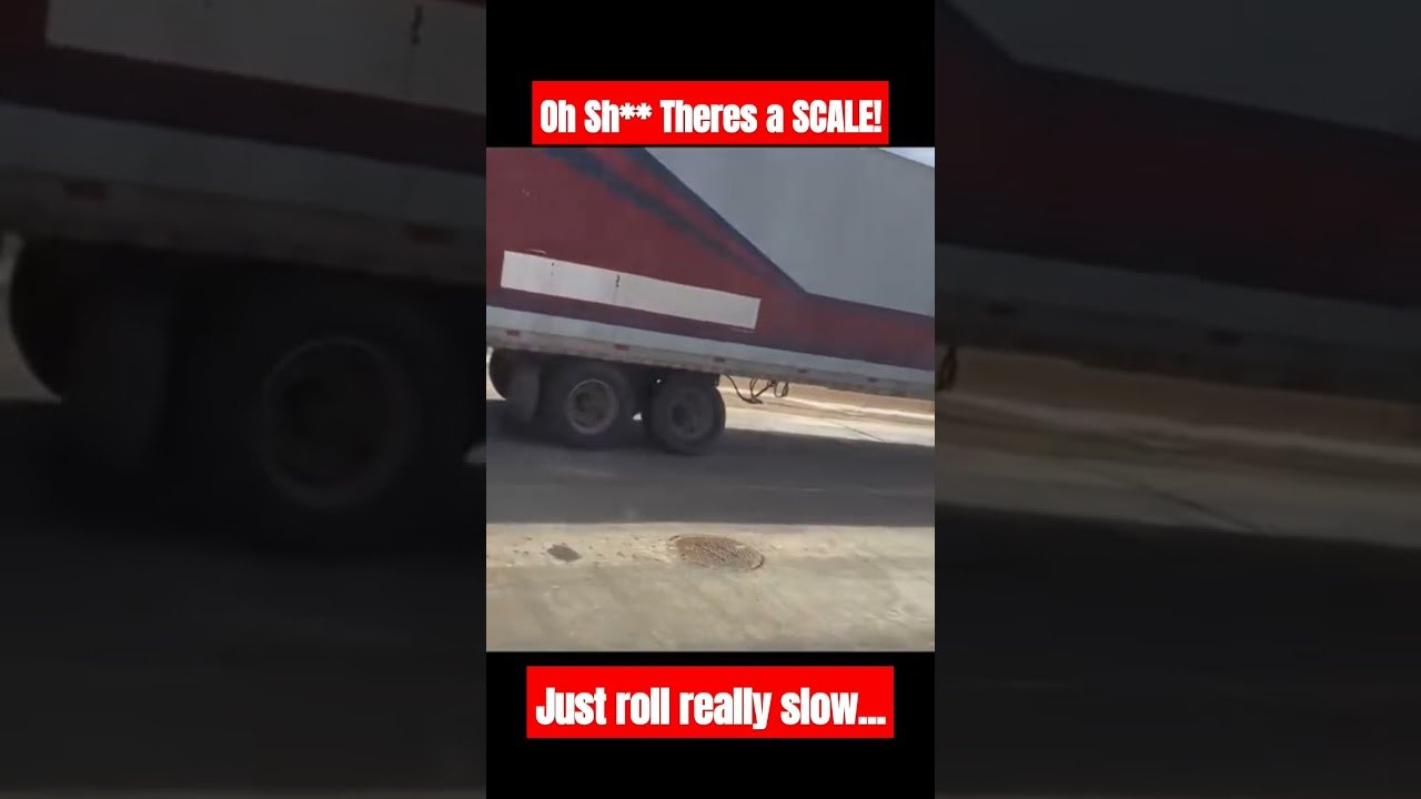 DOT Scales Hit at ALL THE WRONG TIMES! This is one of those times. Will you make it through driver?