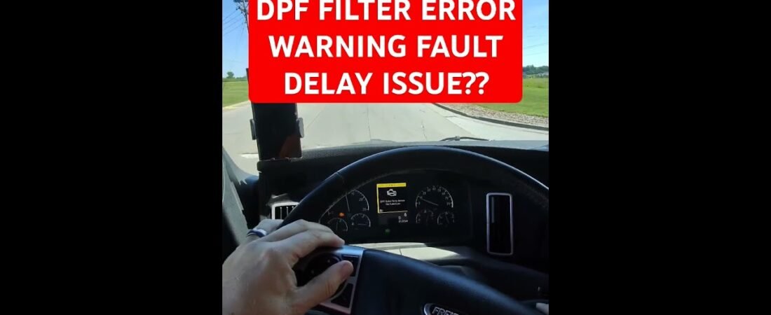 DPF FILTER ERROR WARNING FAULT DELAY ISSUE??