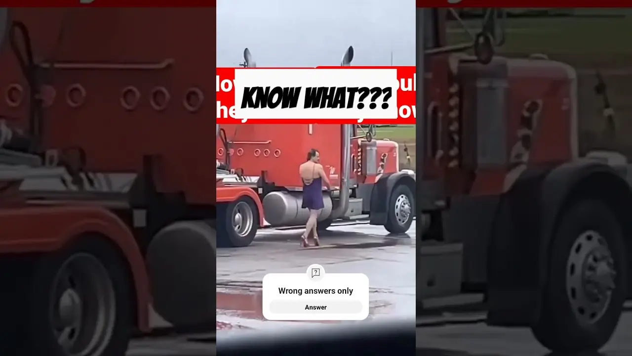 DRIVER HAS A SECRET? What are we not supposed to know. #truckdrivers #Truckers #trucking