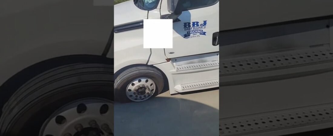 DRIVER POPS ALL 18 WHEELS! HOW DOES THIS HAPPEN?