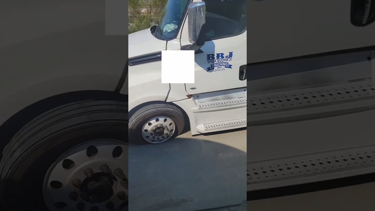 DRIVER POPS ALL 18 WHEELS! HOW DOES THIS HAPPEN?