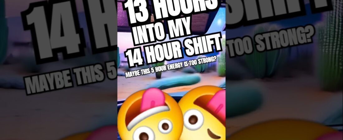 DRIVING FOR WAY TOO LONG! A truckers brain can only take so much.
