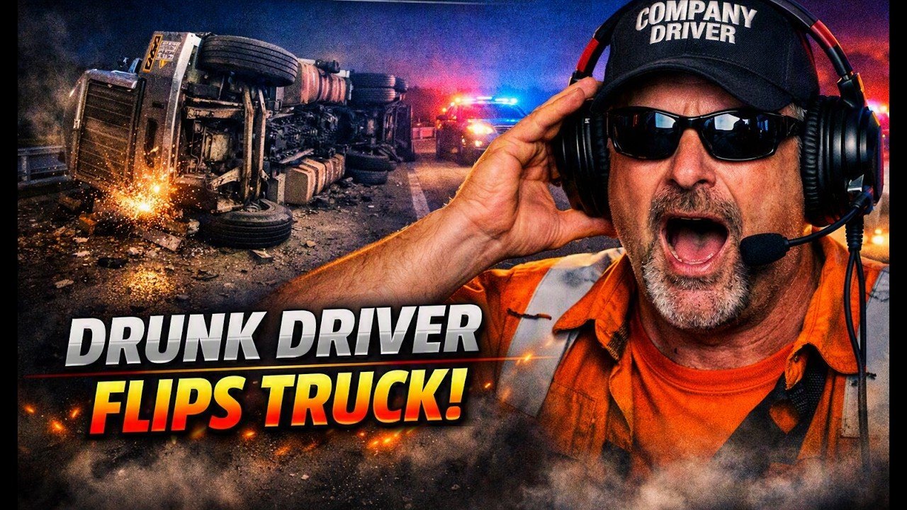 DRUNK DRIVER FLIPS TRUCK! – If You Laugh, You’re a Trucker #66