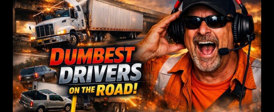 DUMBEST DRIVERS ON THE ROAD!” 👇 – If You Laugh, You’re a Trucker #67