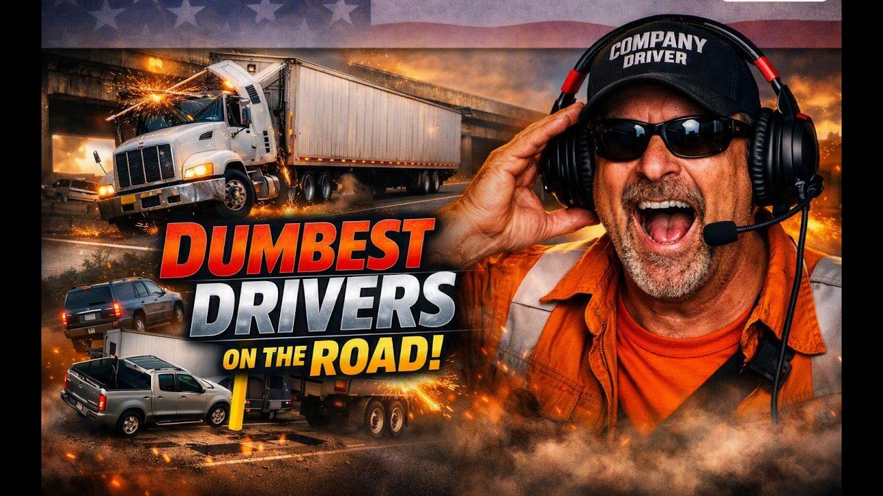 DUMBEST DRIVERS ON THE ROAD!” 👇 – If You Laugh, You’re a Trucker #67