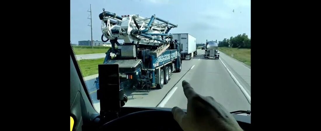 Dangerous Tailgater makes Truckers look bad. This highway bullying has to atop drivers.