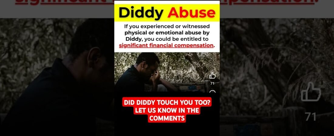 Did Diddy abuse you? We can help.  Watch this video and share your Diddy party experiences with us.