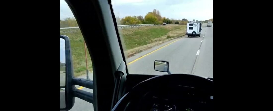 Did I do something wrong? Semi Truck Drivers Are So Agressive ? ! ? !