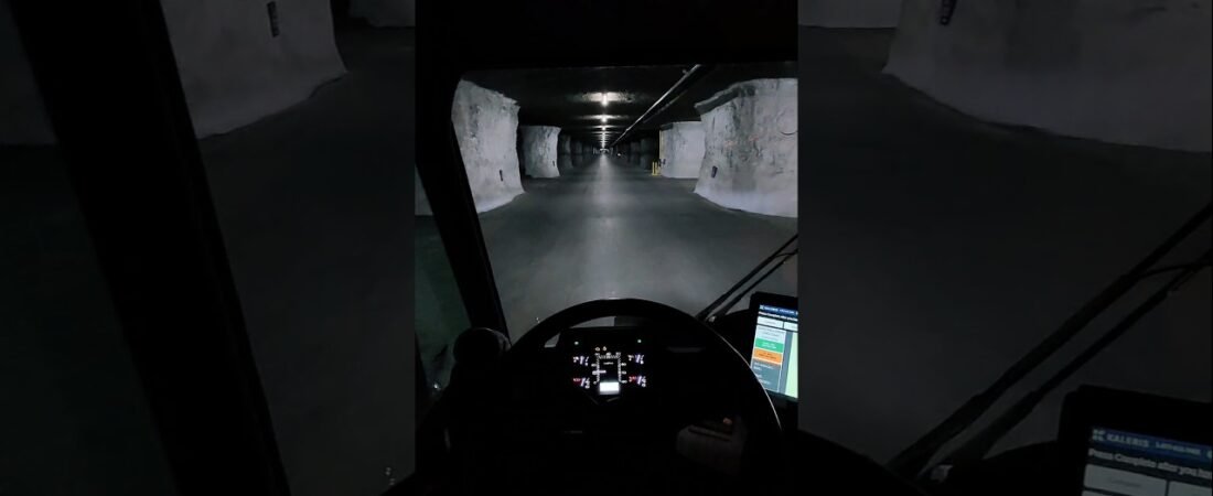 Diving in 🛑SECRET Government Caves that go to 33 Countries! Trucking Globally. International Trucker