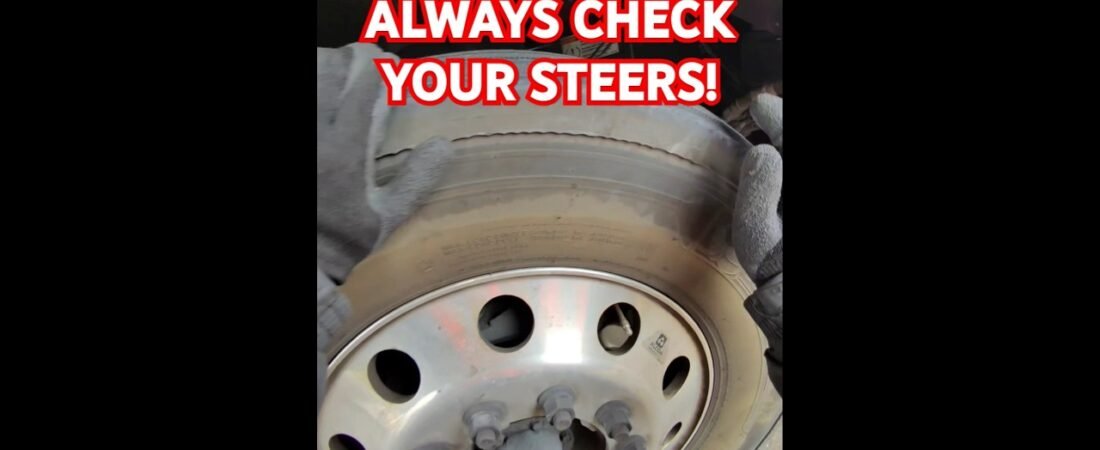 Doing this WILL SAVE YOUR LIFE! Don’t end up in the ditch. CHECK YOUR STEERS!
