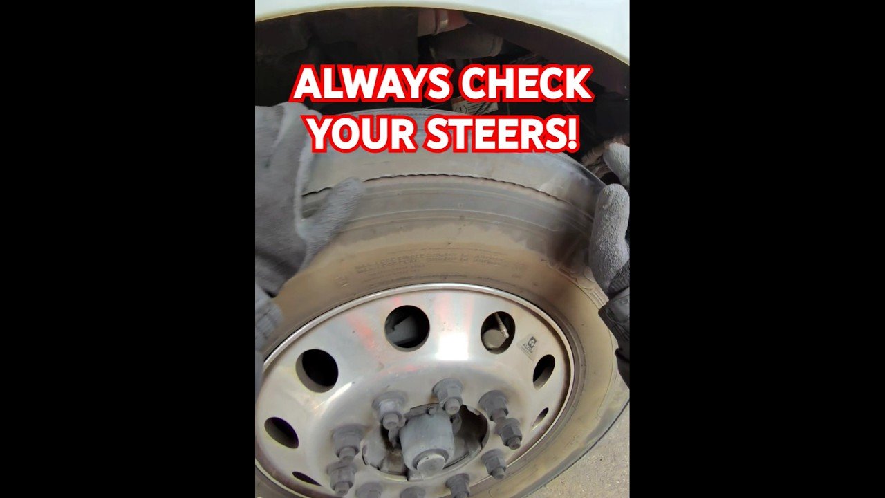 Doing this WILL SAVE YOUR LIFE! Don’t end up in the ditch. CHECK YOUR STEERS!