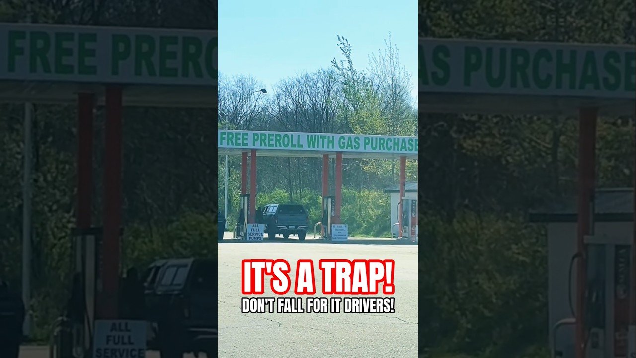 Don’t fall for this Trap to catch Truckers slipping out here on the highway.