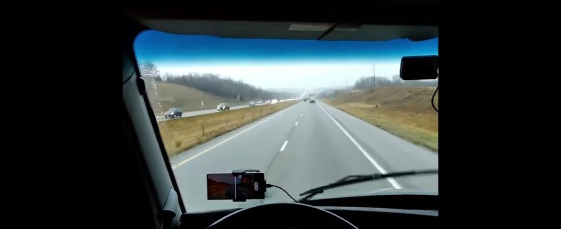 Driving a Big Rig 13 hours a day 6 days a week will make you cry, but I’m a man, and men don’t cry!