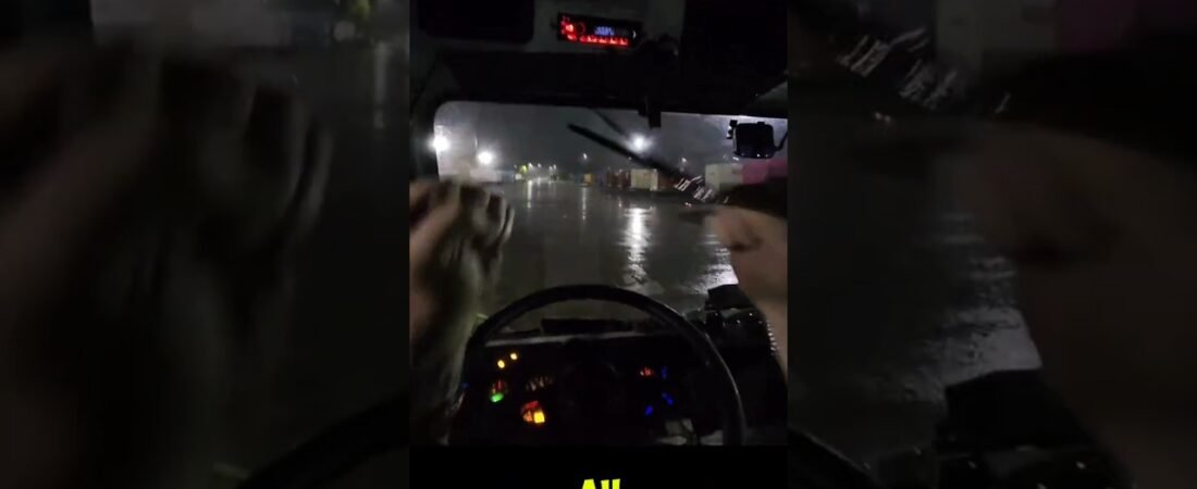 EMBARRASSING TRUCKER CRASHOUT THAT WENT VIRAL IN 120 COUNTRIES! 100 million views!