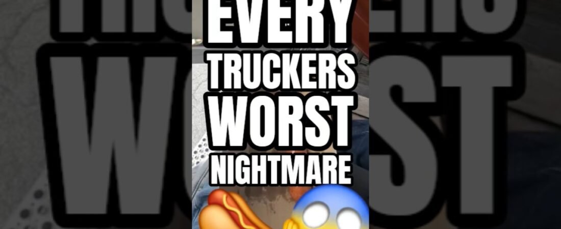 EVERY TRUCKERS WORST NIGHTMARE CAME TRUE TODAY. Would this ruin your day?
