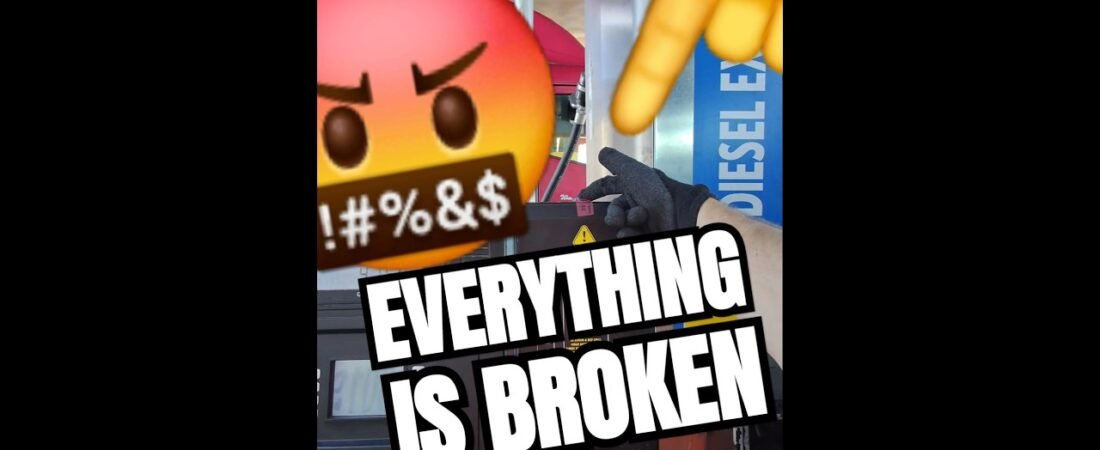 EVERYTHING IS BROKEN OUT HERE. Is this a MAJOR VIOLATION?