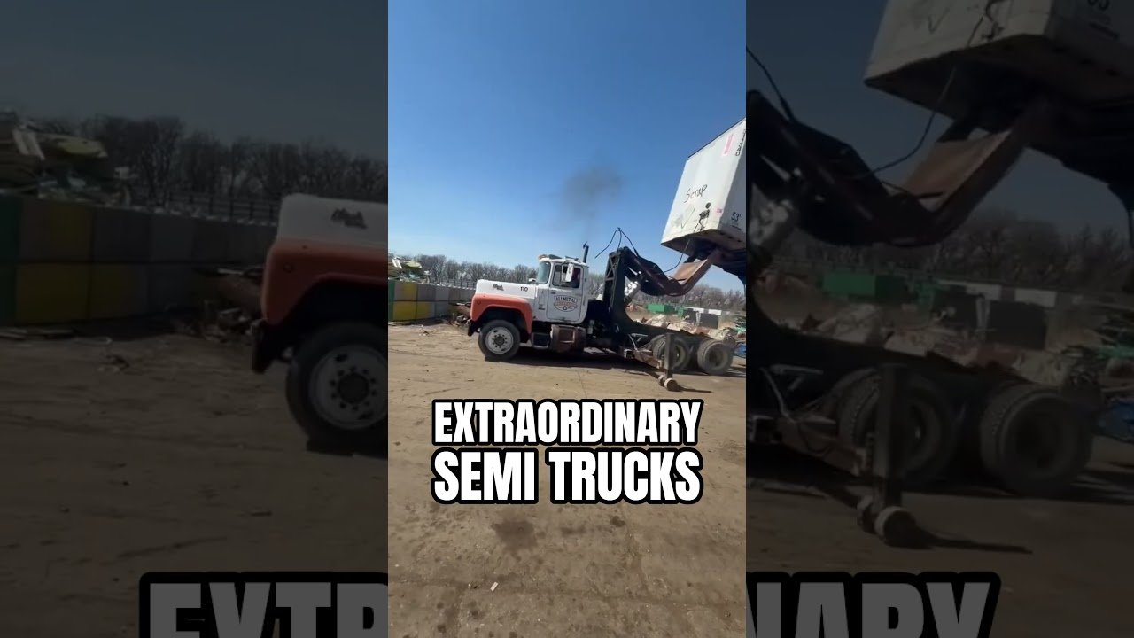 EXTRAORDINARY SEMI TRUCKS YOU’LL NEVER SEE.