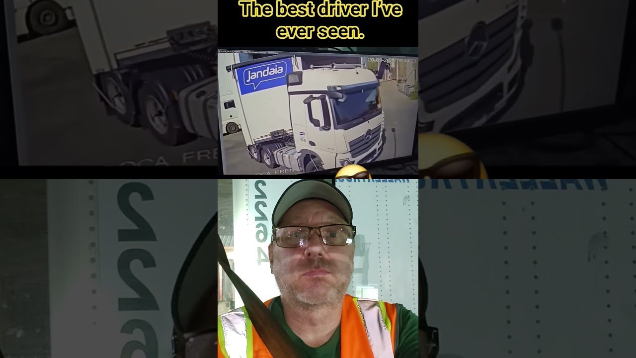 European truckers are getting pretty good at this truck driving stuff.