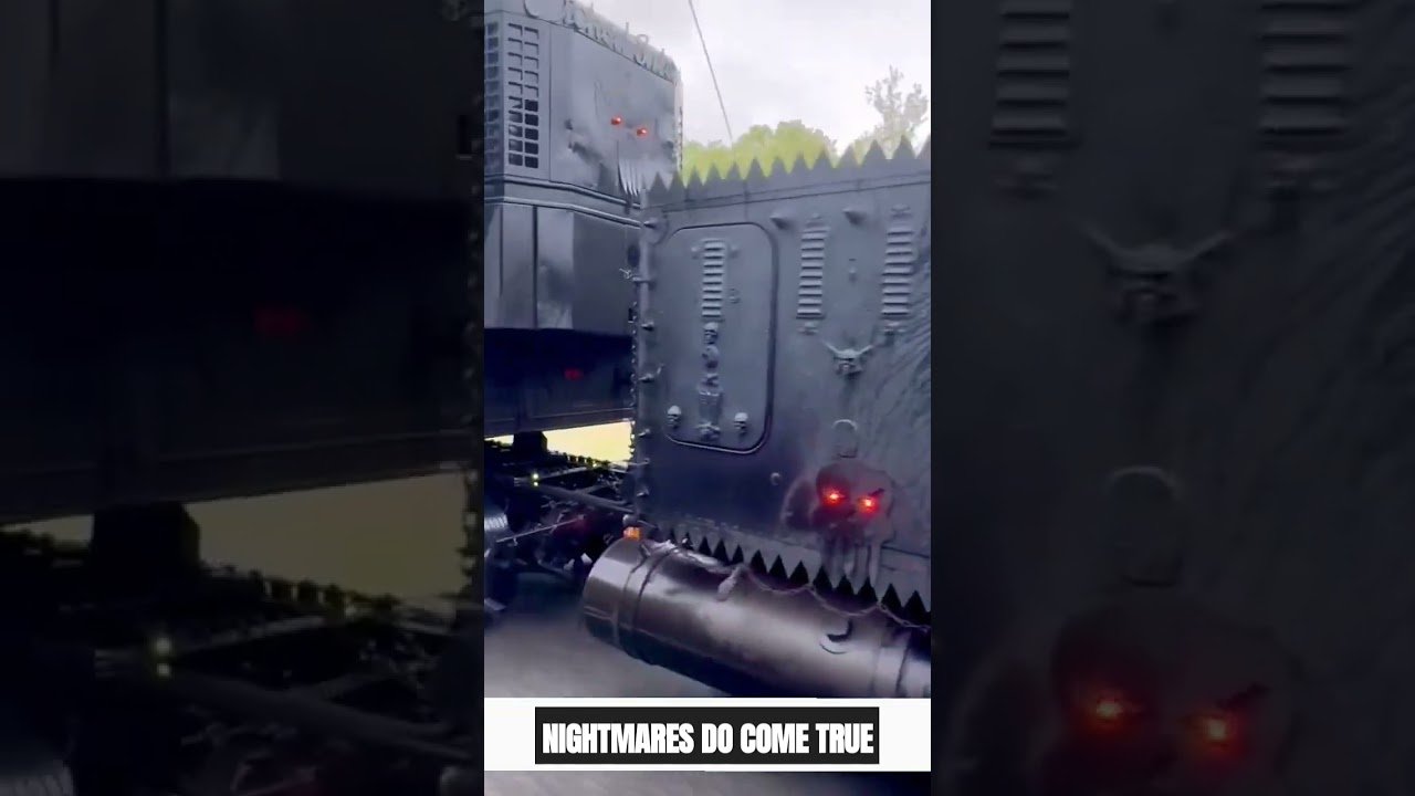 Every Trucker’s Nightmare Come To Life! Would you run from this MONSTER?