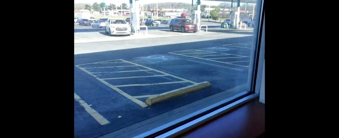 Everyone in this Ghetto Truck Stop is RUDE TRASH. You won’t see this in a small town.