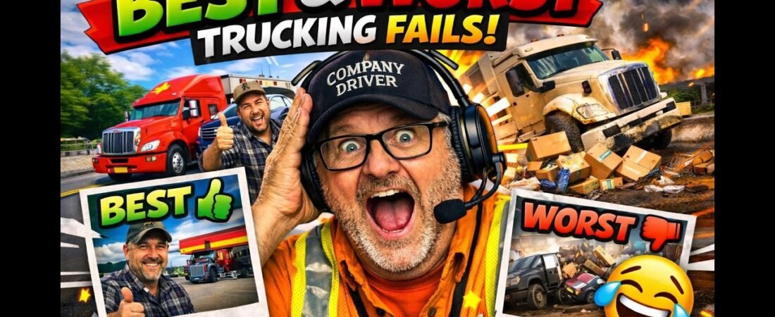 FAILS from the Truck Stop – If You Laugh, You’re a Trucker #69