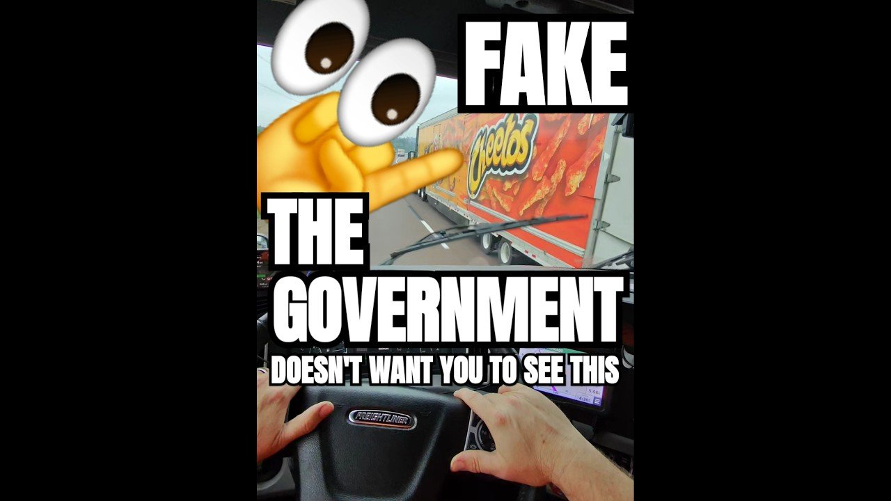FAKE CHEETOS TRUCK IS A GOVERNMENT SECRET.  What’s inside will shock you all.