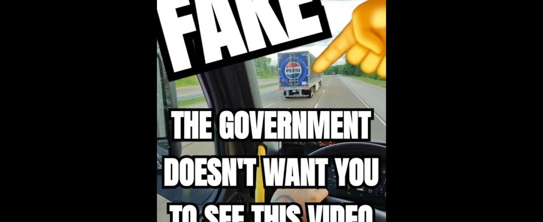 FAKE TRUCKS ON THE HIGHWAY. The government doesn’t want you to see this video.