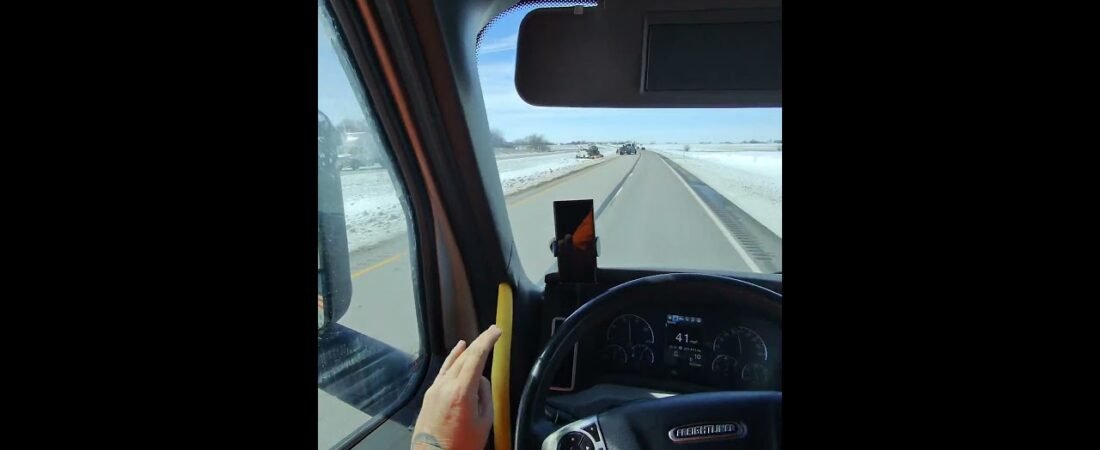 FAST LANE BLOCKED! This could have gone crazy without the DOT.