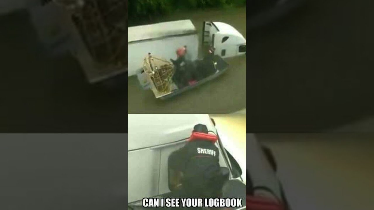 FEMA & DOT out there checking truckers entering Florida to help the hurricane victims.