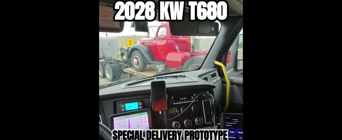 FIRST LOOK: 2028 KENWORTH T680 PROTOTYPE CONCEPT TRUCK. Pre-Order yours today!