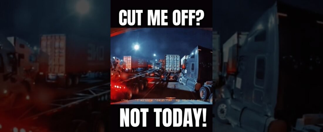 FLIPFLOP TRUCKER TRIED TO CUT ME OFF. Then this happened.