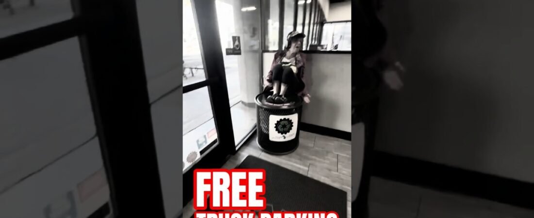 FREE TRUCK PARKING AT PLANET FITNESS. They love truckers.
