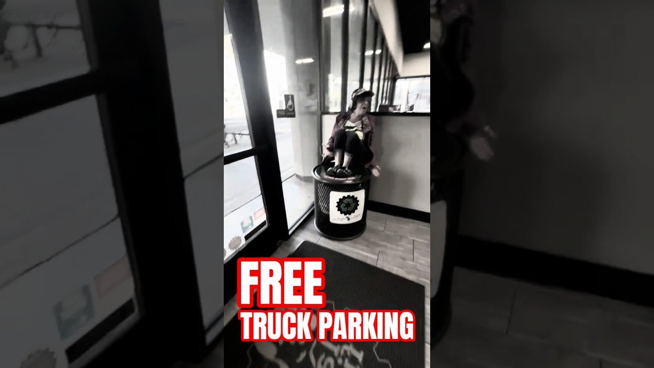FREE TRUCK PARKING AT PLANET FITNESS. They love truckers.