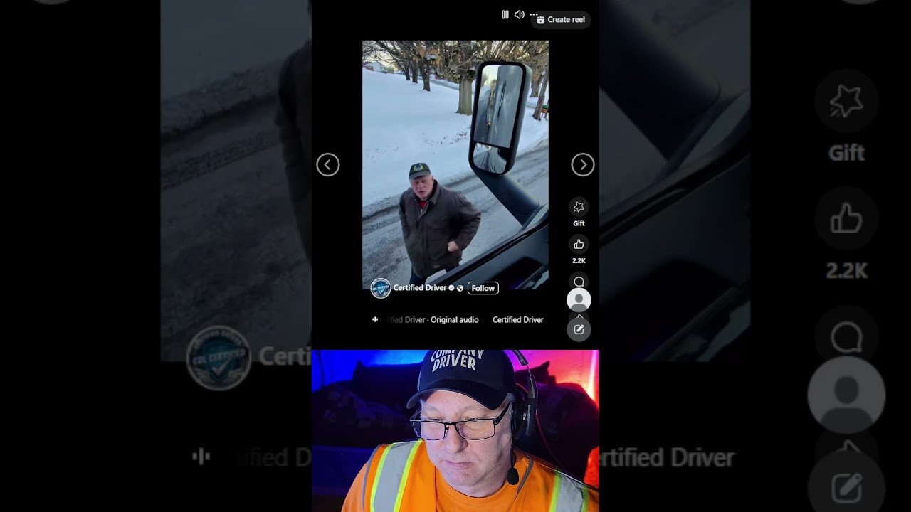 Finally someone is nice to a trucker for once.  #truckinglife #truckdriver