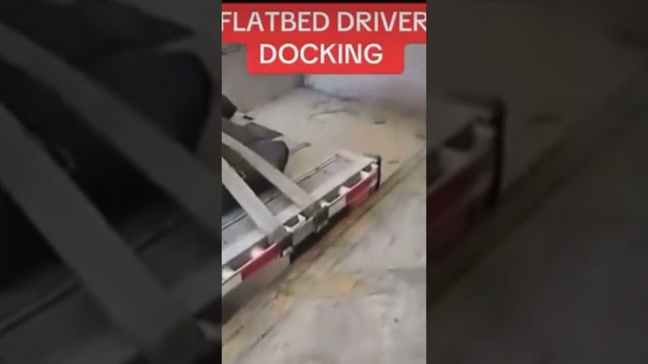 Flatbed Drivers can do things NO other drivers can do. What this driver does will make you ANGRY!