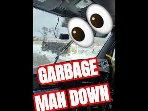 GARBAGE TRUCK DOWN! You didn’t know trash trucks could mess up the bad.