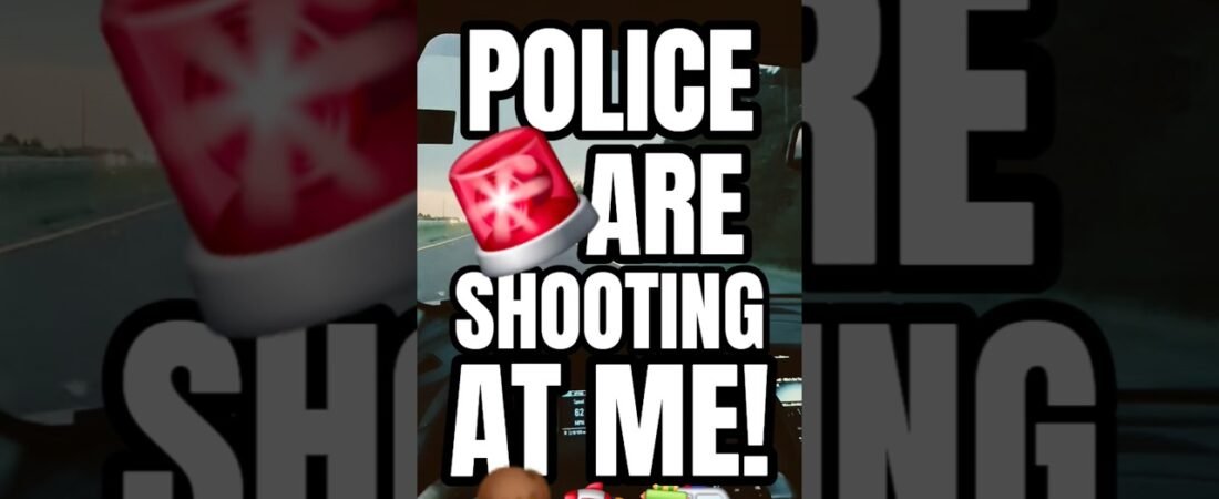 GET DOWN, THE POLICE ARE SHOOTING AT US!