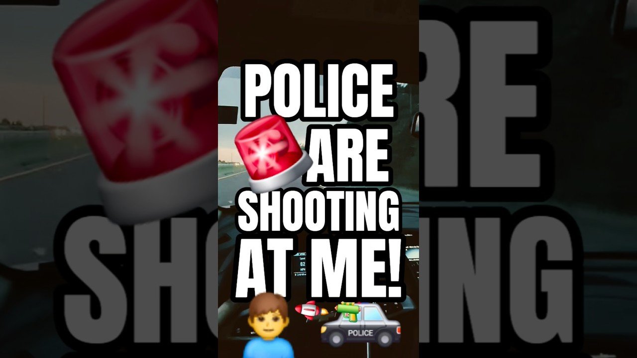 GET DOWN, THE POLICE ARE SHOOTING AT US!