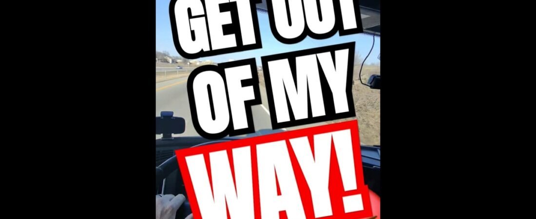 GET OUT OF MY WAY! Minivans ruin everything.