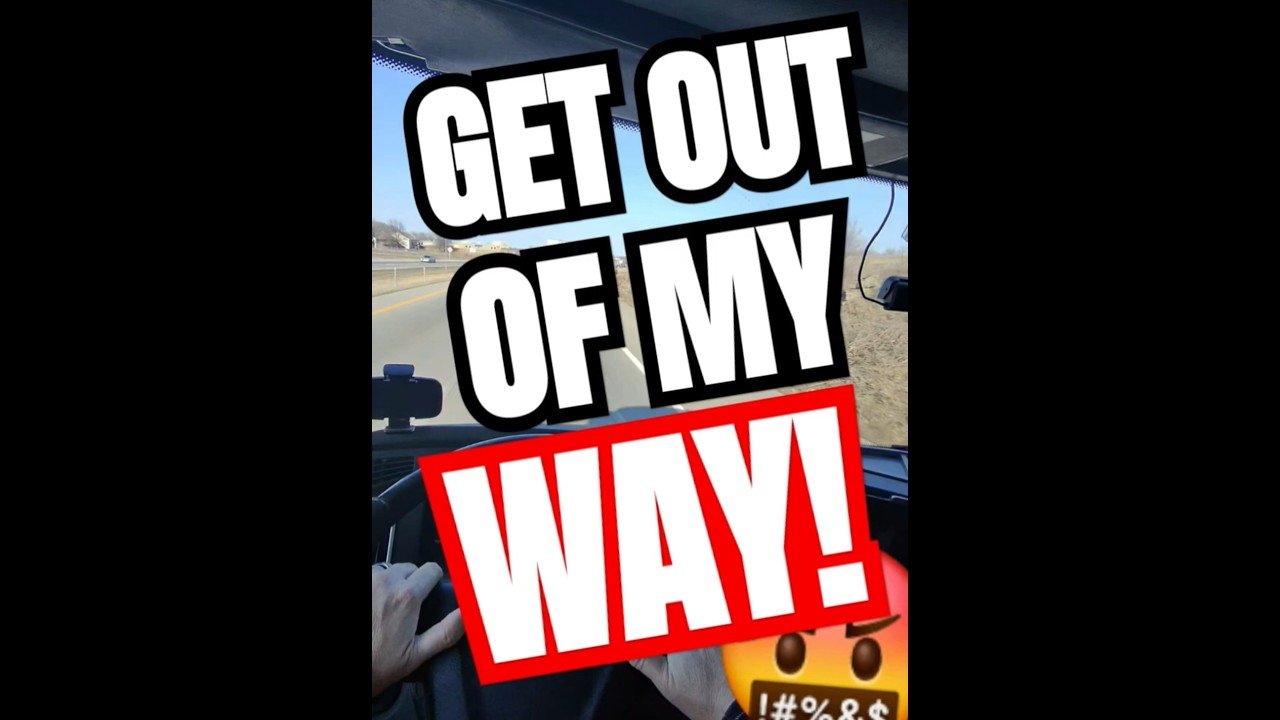 GET OUT OF MY WAY! Minivans ruin everything.