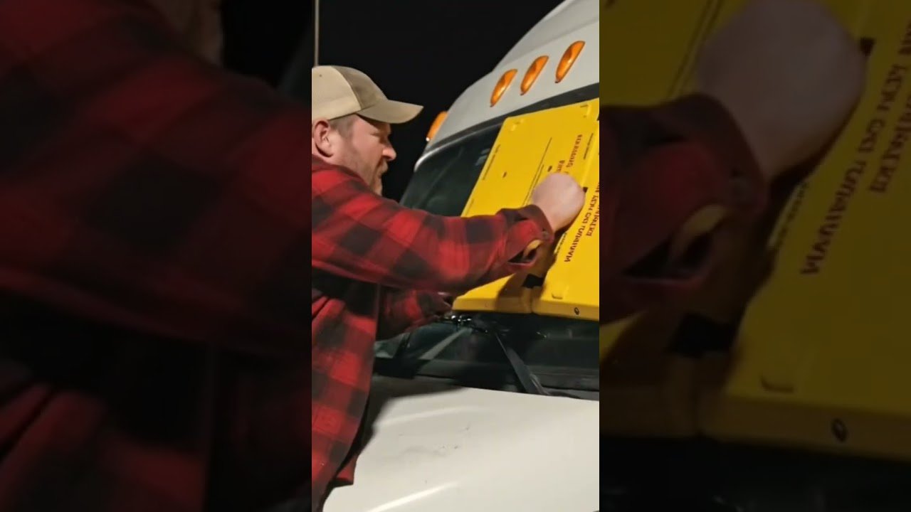 GET THIS THING OFF MY TRUCK RIGHT NOW!