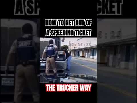 GETTING OUT OF SPEEDING TICKETS JUST GOT EASIER WITH THIS SIMPLE TRICK.