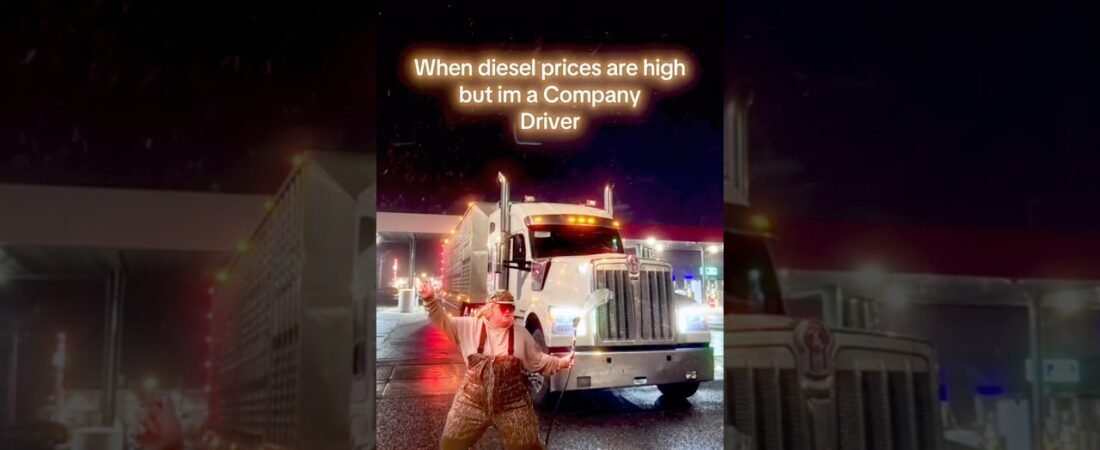 GOD BLESS BEING A COMPANY DRIVER!