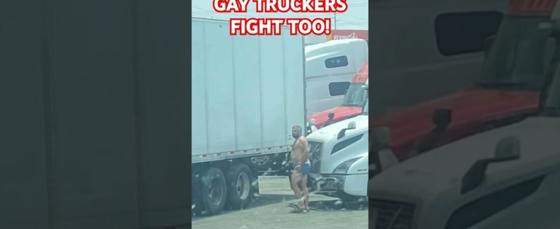 Gay Truckers from India have a BATTLE ROYAL at the truckstop this morning. Who’s the TOP?