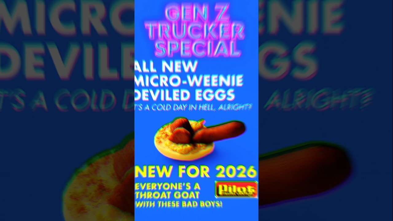 Gen Z Trucker Special. Why do they need a special menu?