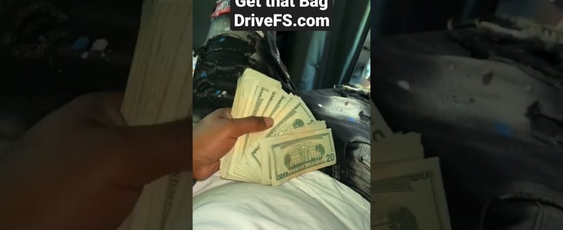 Get that bag. Make that money. Get paid. Come roll with us @ DriveFS.com