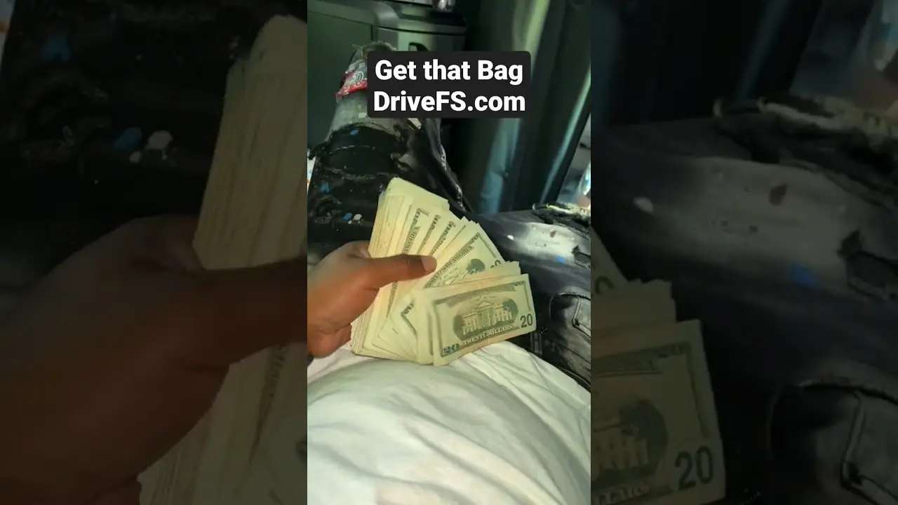 Get that bag. Make that money. Get paid. Come roll with us @ DriveFS.com