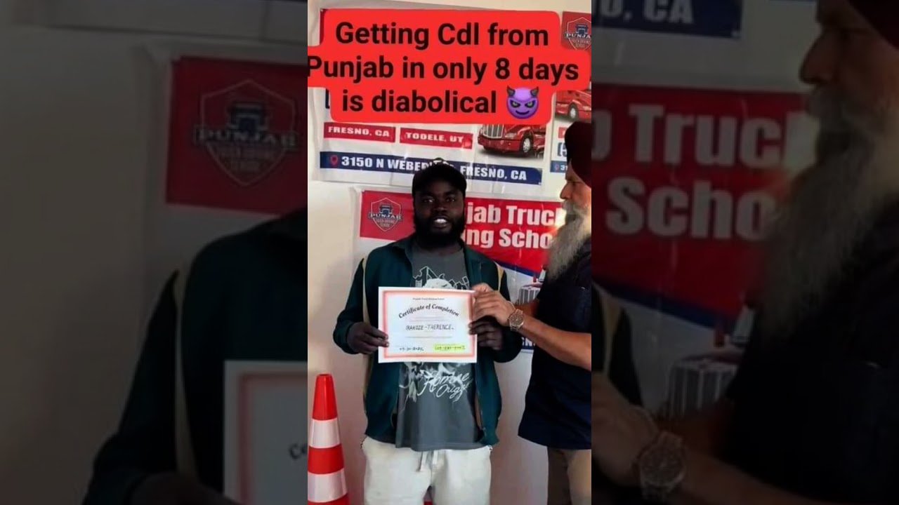Get your CDL in 8 Days! Become a RICH AMERICAN TRUCKER TODAY! Watch to learn more.