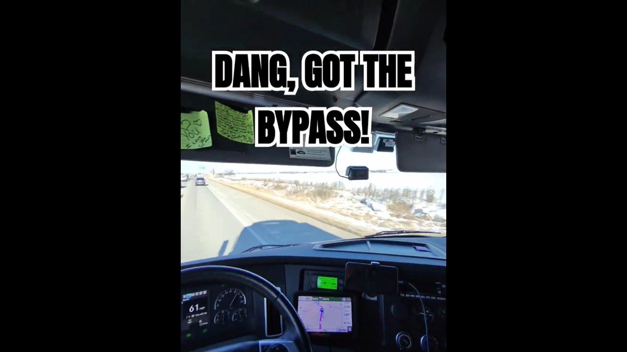 Getting the BYPASS at the scales isn’t always a good thing.