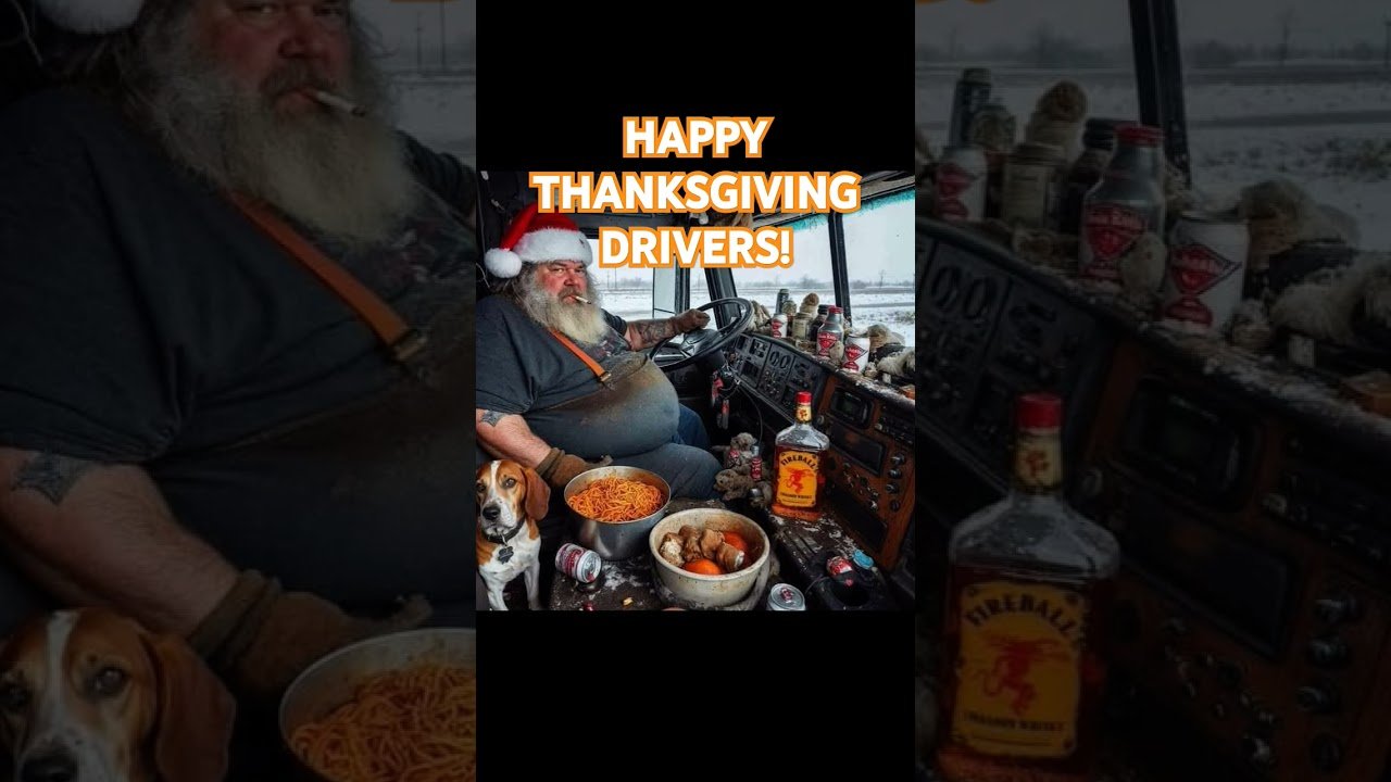 HAPPY THANKSGIVING DRIVERS! AINT NOTHING OUT THERE LIKE US. CANT SAY IT ENOUGH!!